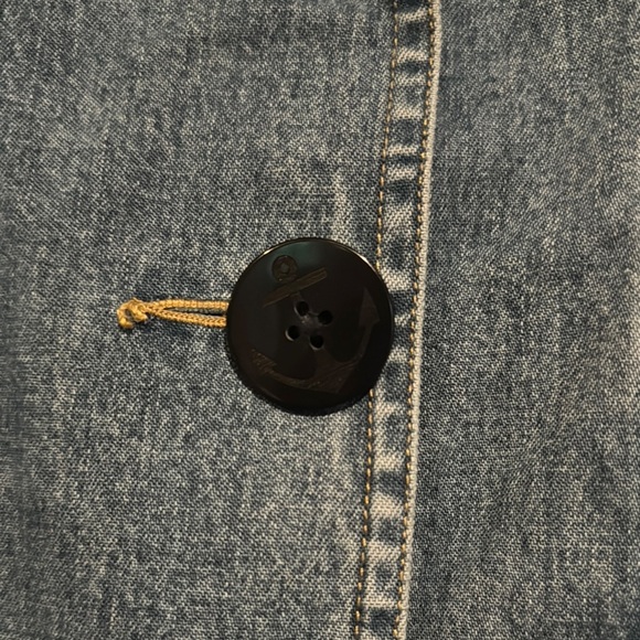 Liz Claiborne Blue Denim Jacket - Picture 4 of 7